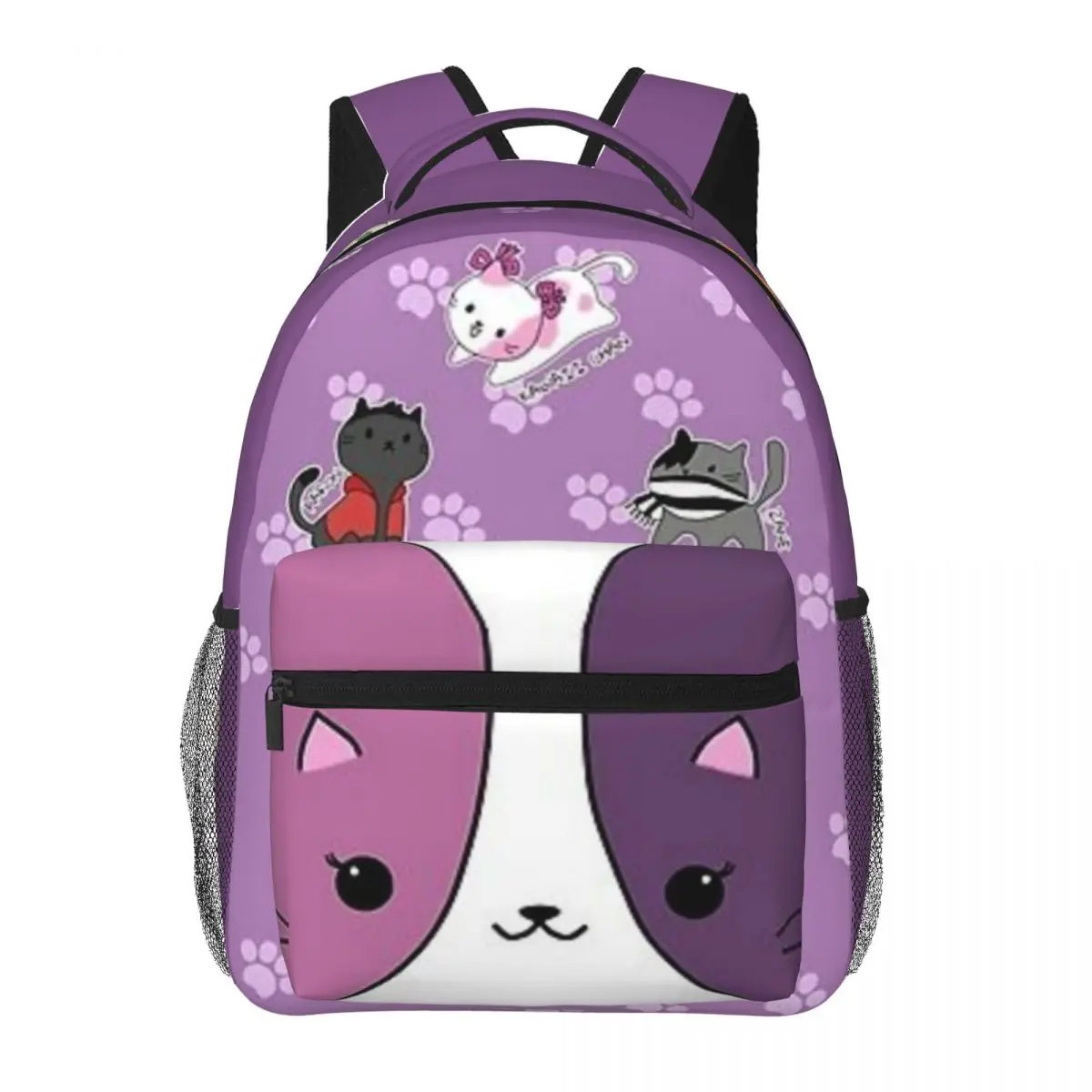 

2024 Hot Sale Aphmau Cat Backpacks Teenager Bookbag Students School Bag Travel Rucksack Shoulder Bag