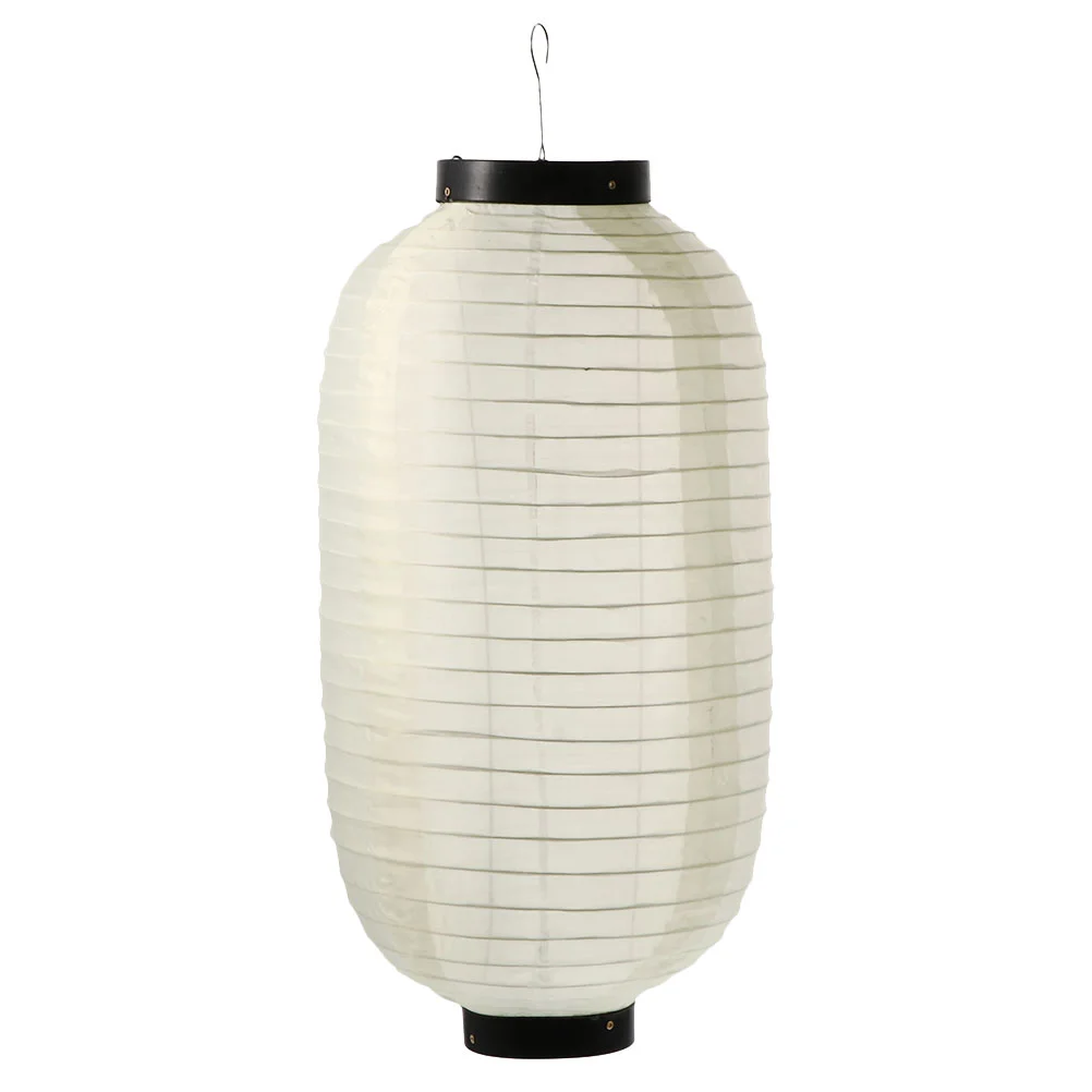 

Japanese Silk Lantern Restaurant Lanterns Hanging Ornaments Home Outdoor Chandelier White Decor