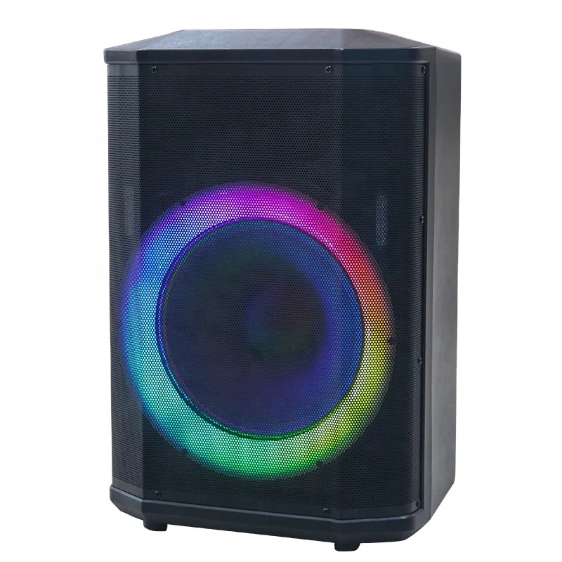 2024 Hot Sale 12 inch Professional Active Powered Speaker With Wireless MIC