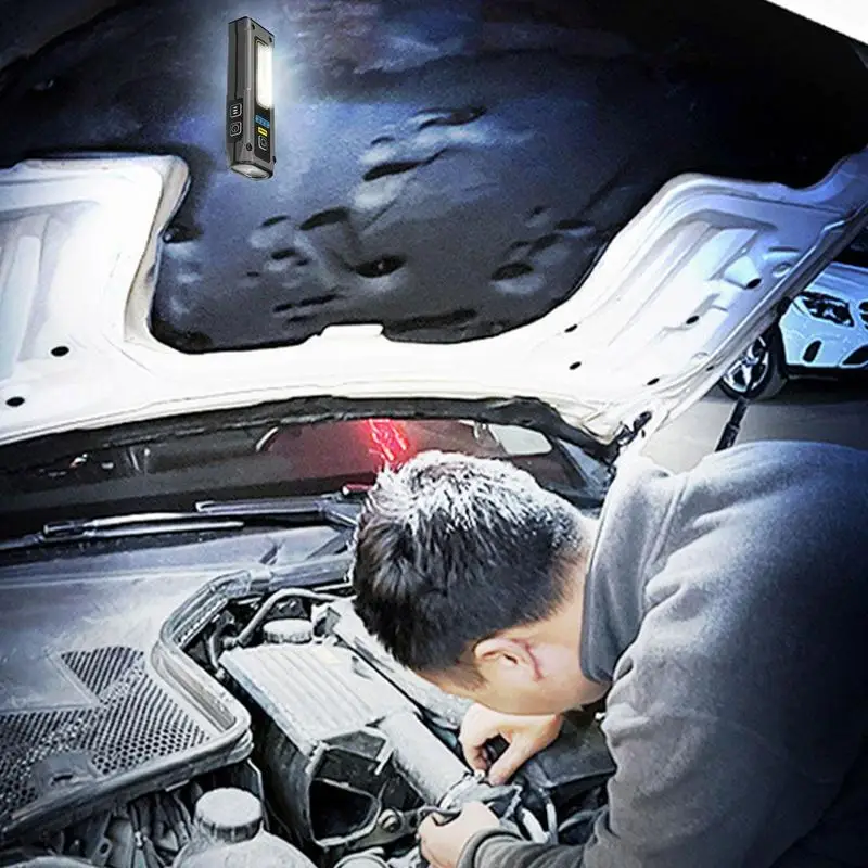 Rechargeable Outdoor Flashlight High Lumen LED Flash Light Multi Light Modes Camping Supplies Power Bank For Hikers Climbers