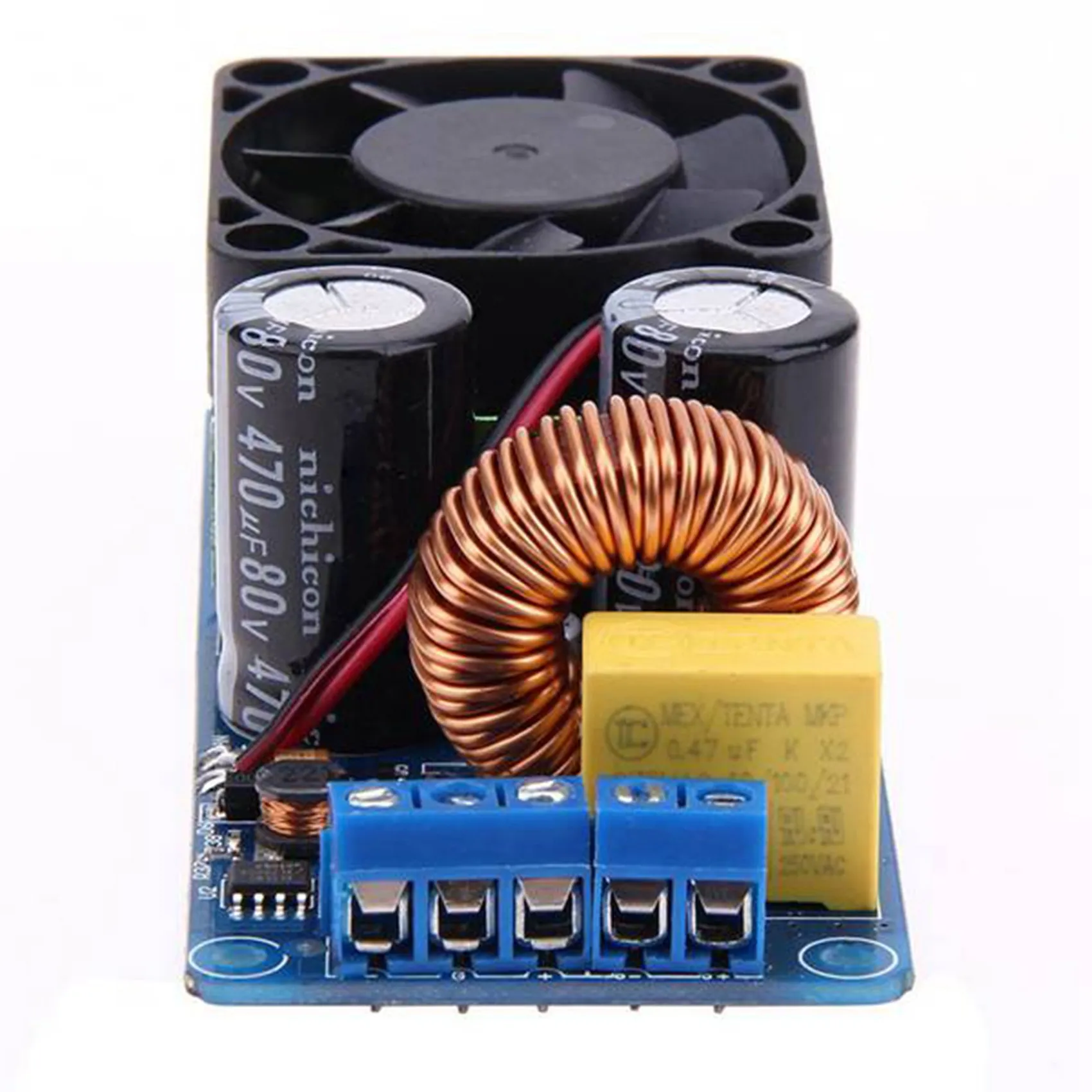 IRS2092S 500W Digital HIFI Amplifier Board Audio Component Mono High-Power Portable Module