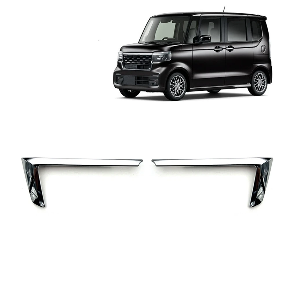 For Honda N-Box JF5 JF6 2023 2024 RHD K-Car Front Center Grille Cover Racing Trim Decorative Sticker Accessories