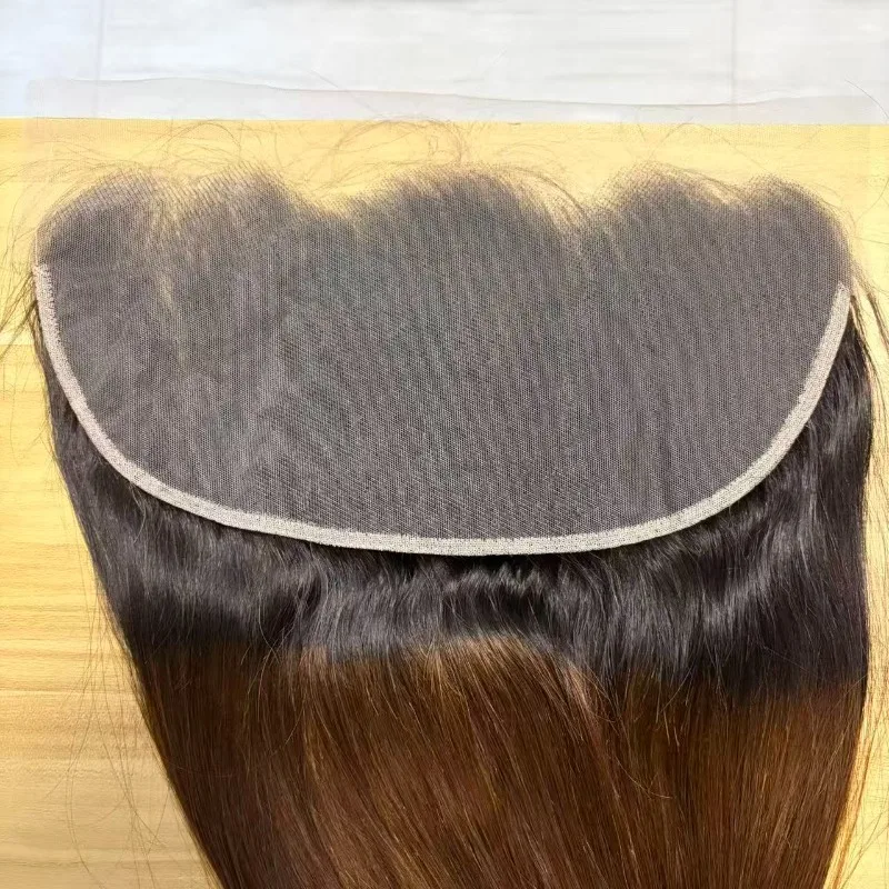 13x6 الدانتيل أمامي # 1b/4/27 كتلة شعر طبيعي مفرود 12-22 بوصة البرازيلي عذراء ريمي كامل اليد النسيج قبل قطعها شعر الطفل