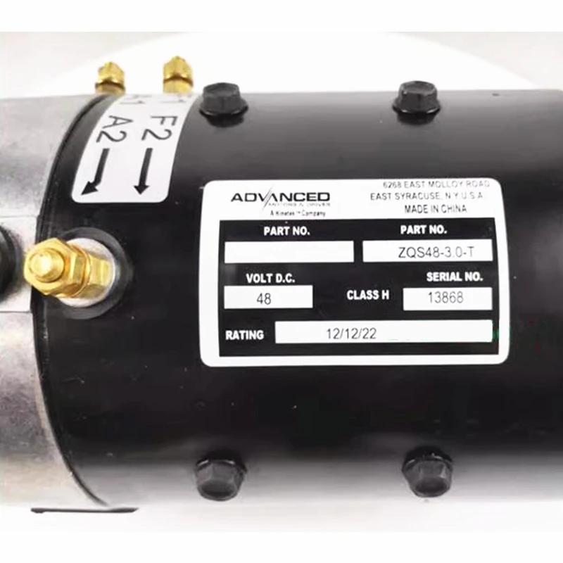 ZQS48-3.0-T DC MOTOR Electric Golf cart 48V-3kw KDS/ADC motor for lvtong excar eway