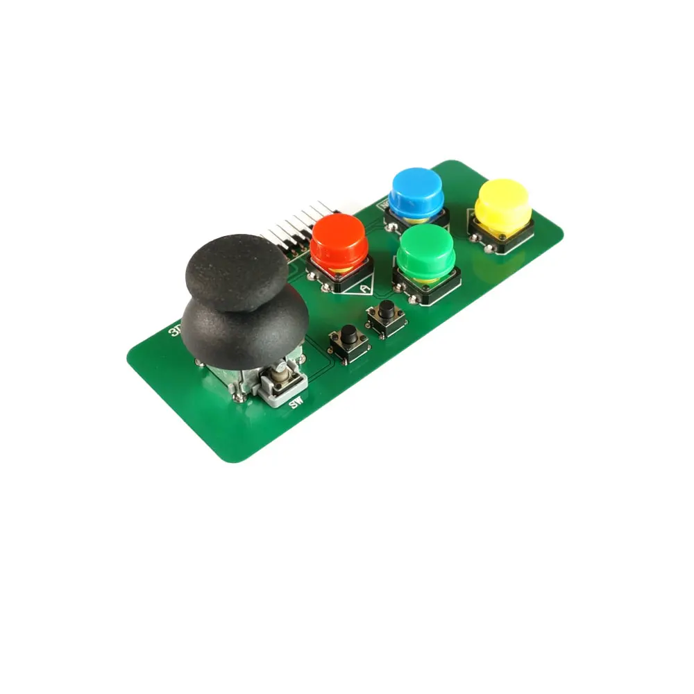 1 шт. X модуль 3d-джойстика. PS2 rocker. Игровая рукоятка. Вращение на 360 градусов. Независимая клавиатура.
