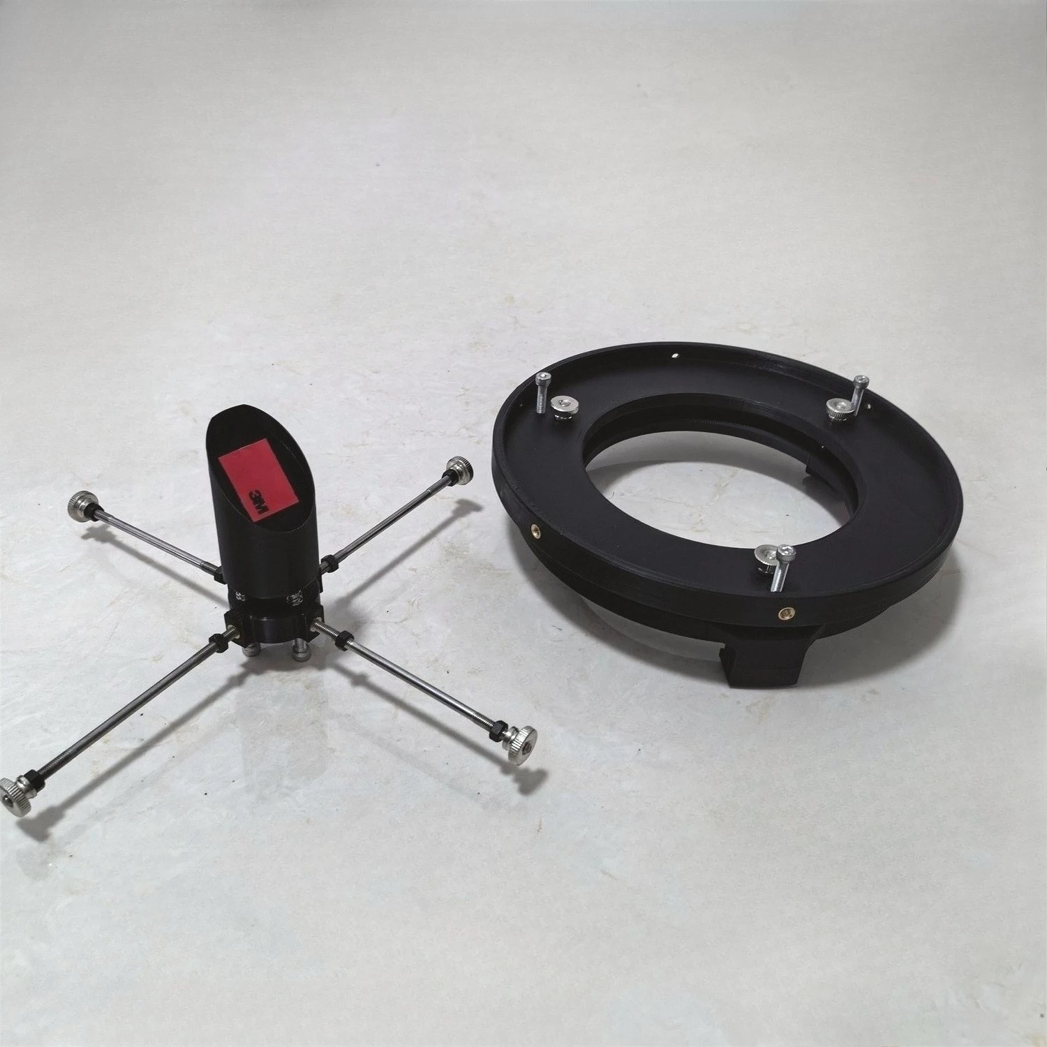 

Mirror Frame for Astronomical Telescope 203mm Primary Mirror / Secondary Mirror Bracket Compatible with 250*5mm PVC Pipe