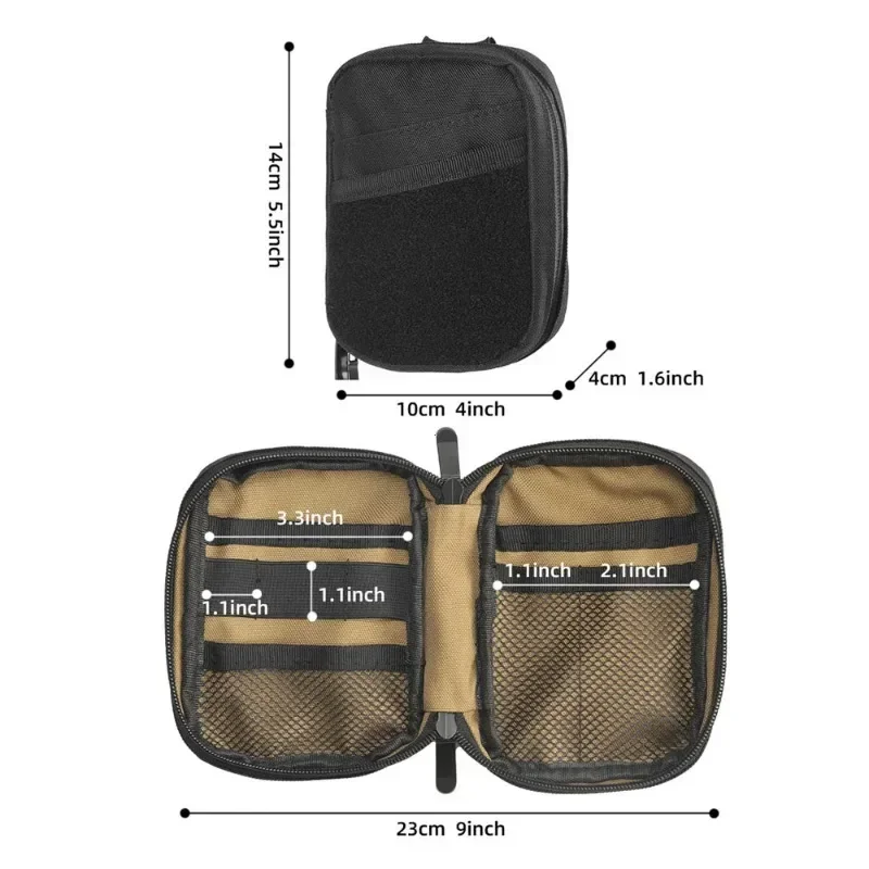 في الهواء الطلق EDC المنظم الحقيبة جيب للرجال فائدة EDC مول الحقيبة والعتاد Multitool التخييم المشي لمسافات طويلة الصيد حقيبة التخزين #2