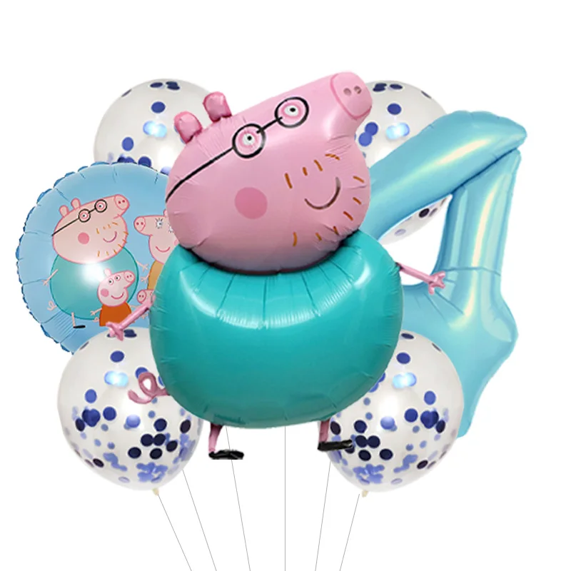 Peppa Pig Giant Foil Balloon Helium Balloon Cartoon Character Birthday Party Decoration Extra Large Balloon - view 5