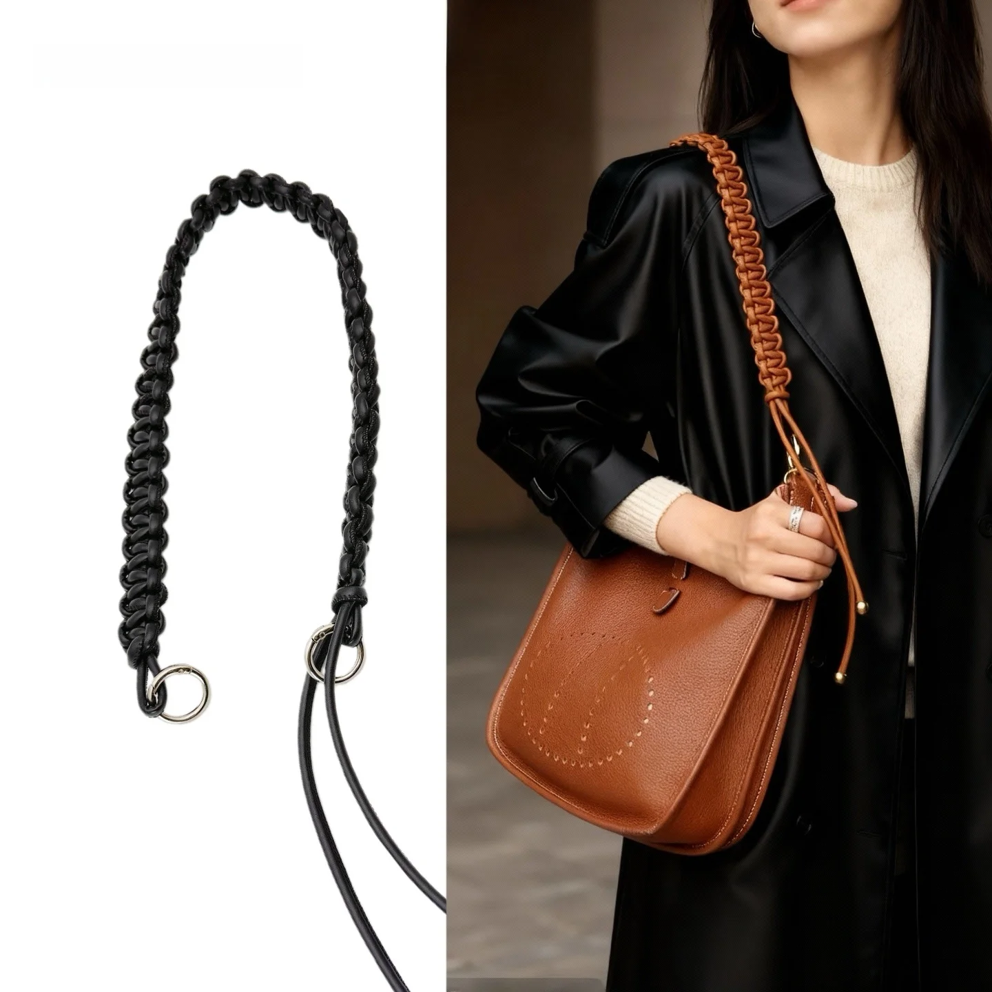 genuine-leather-braided-bag-strap-29-gold-ort-bowling-tot-bag-single-purchase-chinese-made-faion-accory