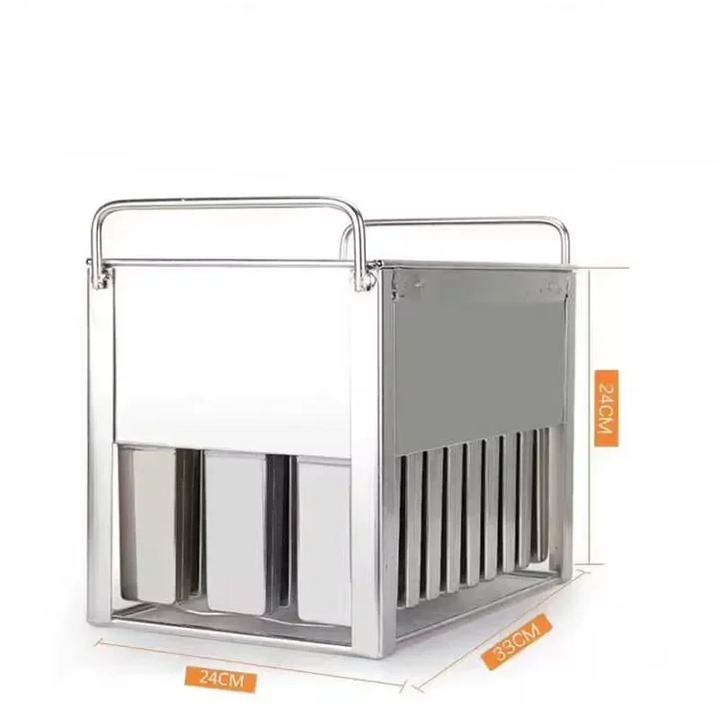 Ice Cream Maker Mold Popsicle Tray Ice Cube Popsicle Stainless Steel Mold Ice Cream Maker Machine for Sale