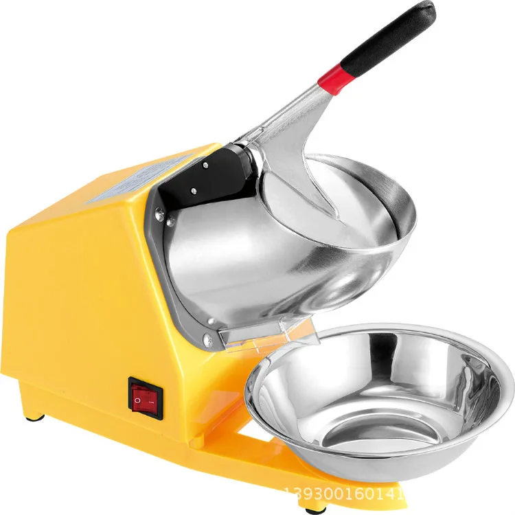 

@2025 New Popular Semi-Automatic Electric Ice Crusher & Maker Machine Portable Household Commercial Use