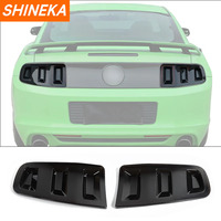 SHINEKA Lamp Hoods For Ford Mustang 2010 2011 2012 2013 2014 Car Rear Taillight Lamp Tail Light Decor Cover Stickers Accessories