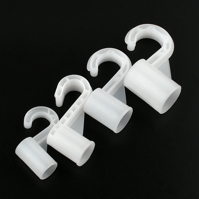 2-12Pcs Plastic Thickening Hook For Suit Locker Shelf Wardrobe Hook Fittings DIY Party Supplies Children Tent Game Room Joints