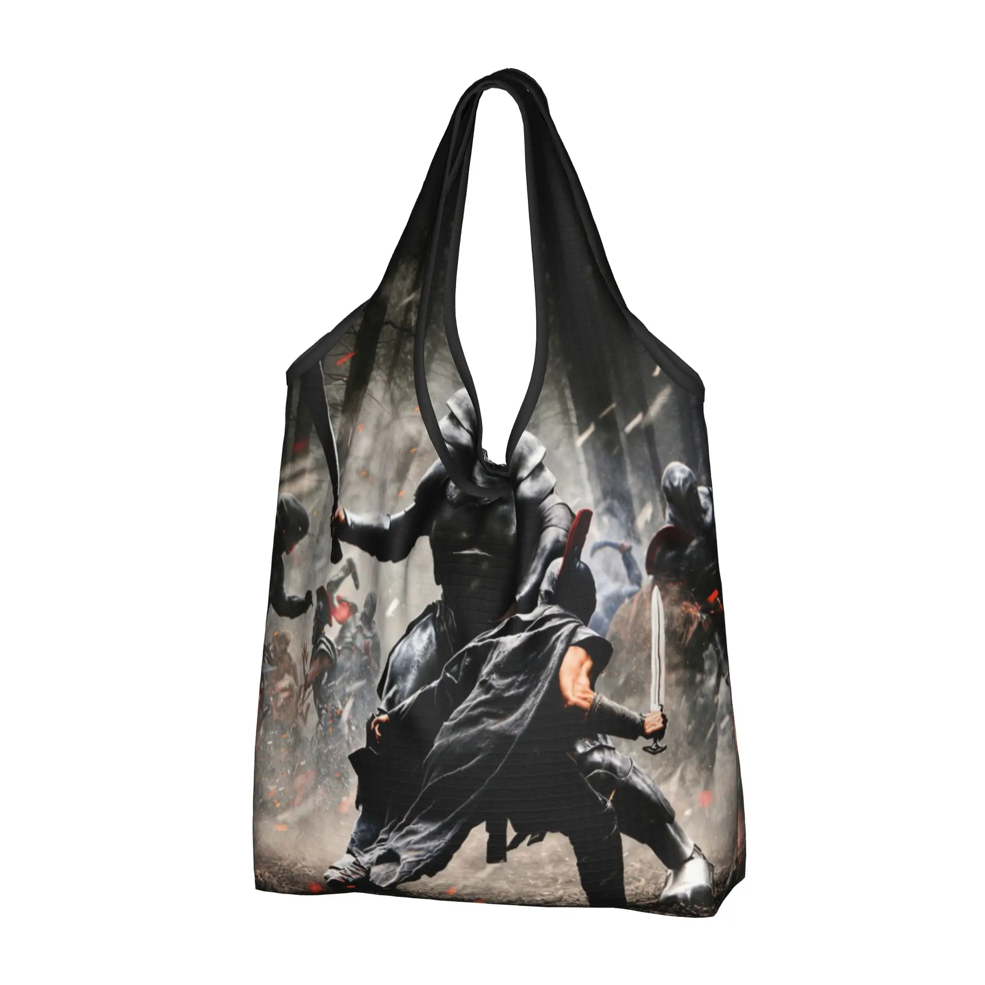 Fashion Printed O-Odysseyes Hot Comic Tote Shopping Bag Portable Shopper Shoulder Fantasy  Handbag