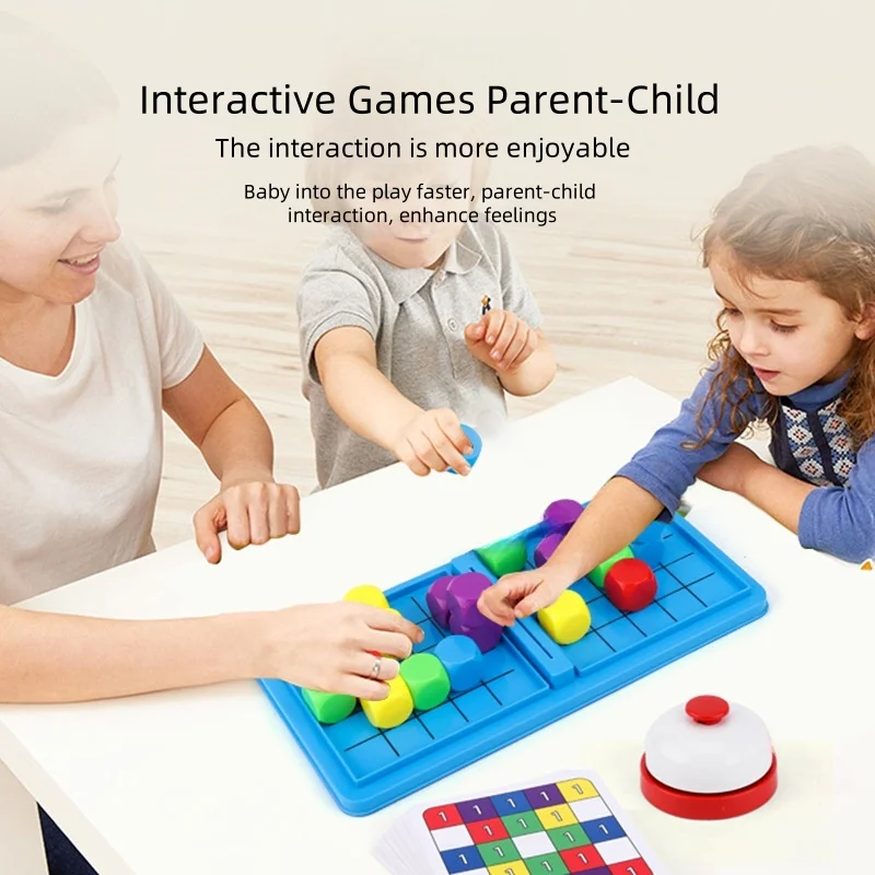 

Конкурентоспособная настольная игра, игральные кости, строительные блоки, битва для логического мышления, пространственные детские развивающие игры-головоломки, настольные игрушки