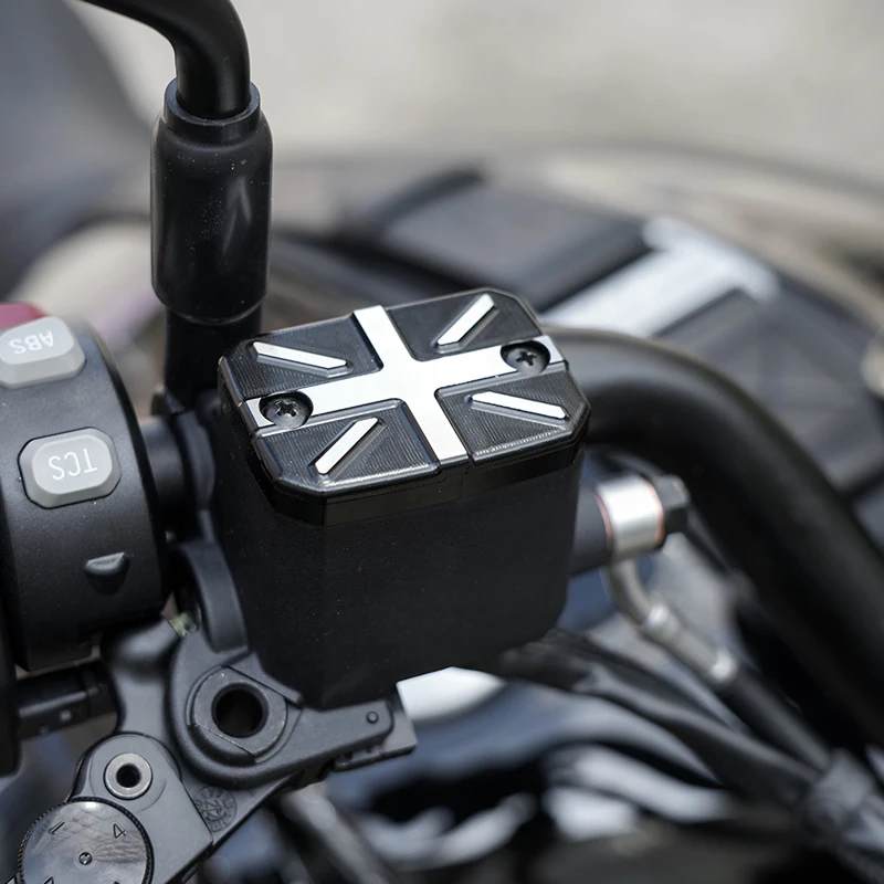 SEMSPEED Motorcycles Aluminum Brake Fluid Reservoir Cap For Benda Dark Flag 500 Dark Flag 950 LFC 700 Brake Fluid Cover