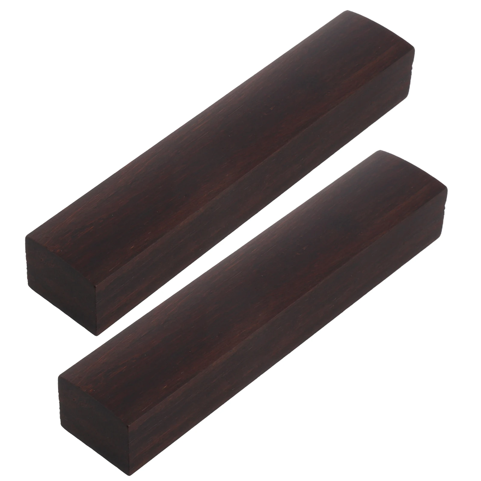 

1Pair Calligraphy Paperweight Rustic Wooden Flat Ruler for Chinese Painting Drawing Practice Writing Tool Office Desk