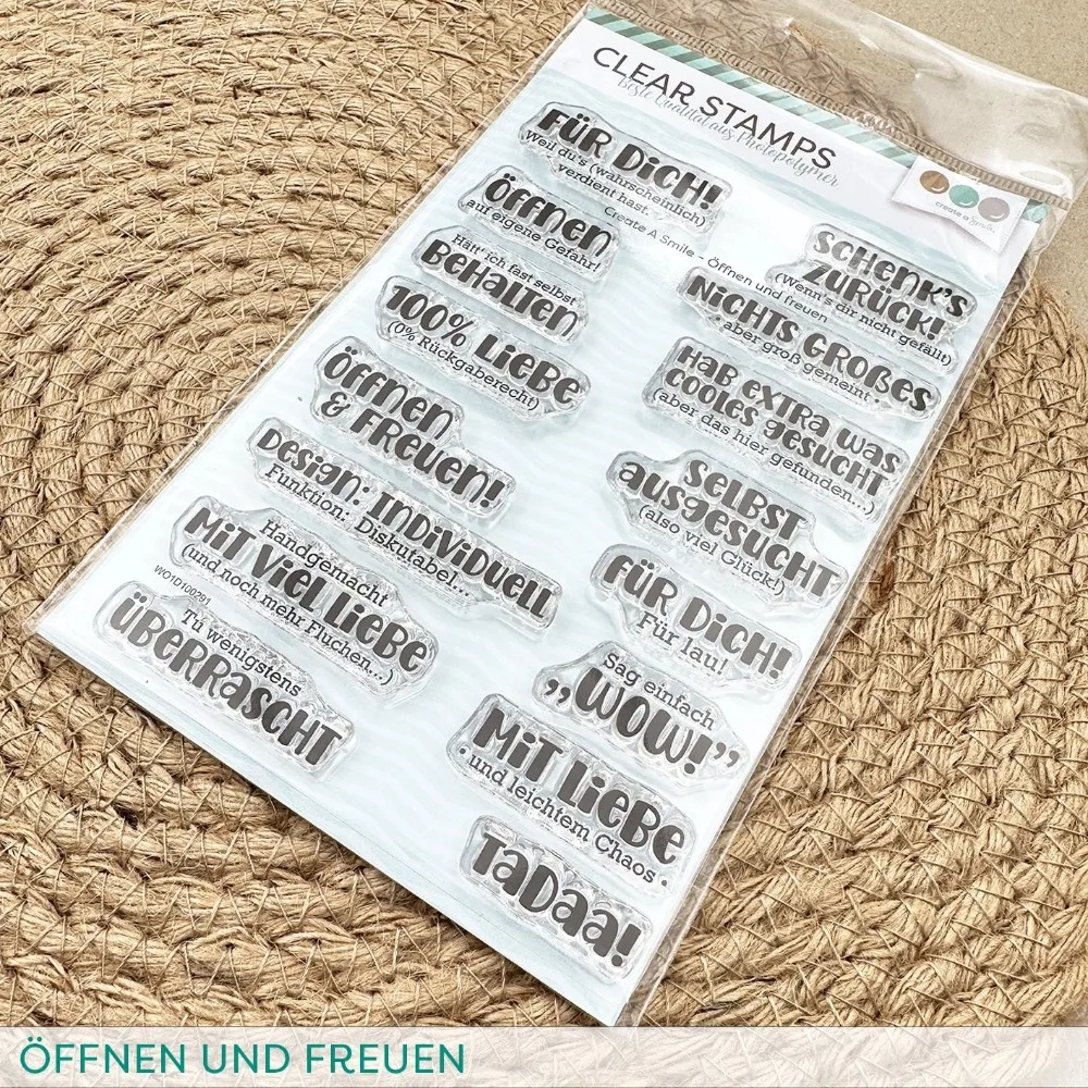 Klare Silikonstempel mit Wörtern und Buchstaben für Neuankömmlinge 2025, DIY-Scrapbooking, Bastelbedarf, Stempel, Fotoalbum, Kartenherstellung
