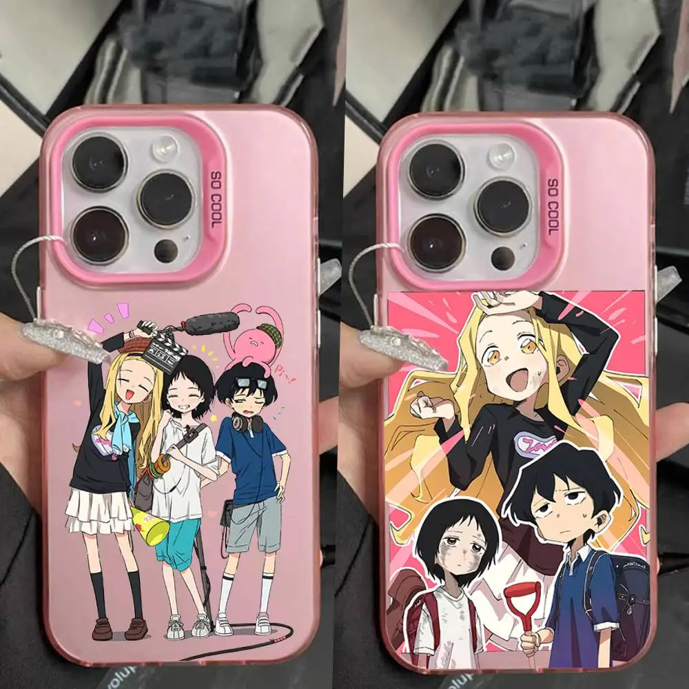 

T-Takopi s O-Original S-Sin Phone Case For iPhone 16,15,14,13,12,11,Pro,Max,Plus,Mini,XS,SE Anti Fall Pink Matte Hard Bumper