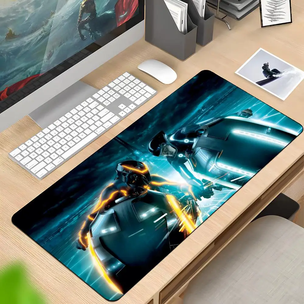 

Коврик для мыши Movie Tron Legacy, резиновый противоскользящий коврик для клавиатуры 40x90 см, коврик для мыши, игровые аксессуары, коврик для офисного компьютера XXL