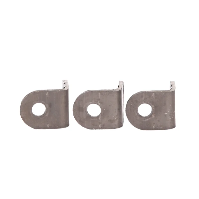 ABRU-60 Pcs Stainless Steel L Bracket Corner Brace Joint Right Angle Bracket Fastener L Shaped Corner Fastener Joints Bracket