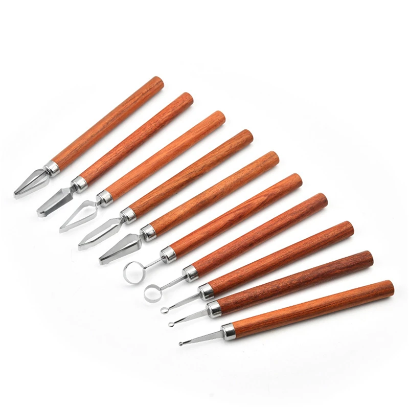 Minimalistische Aardewerk Klei Keramische Afwerking Modellering Tool Sculptuur Set Fijn Gesneden Klei Sculptuur Gereedschappen Moderne Diy