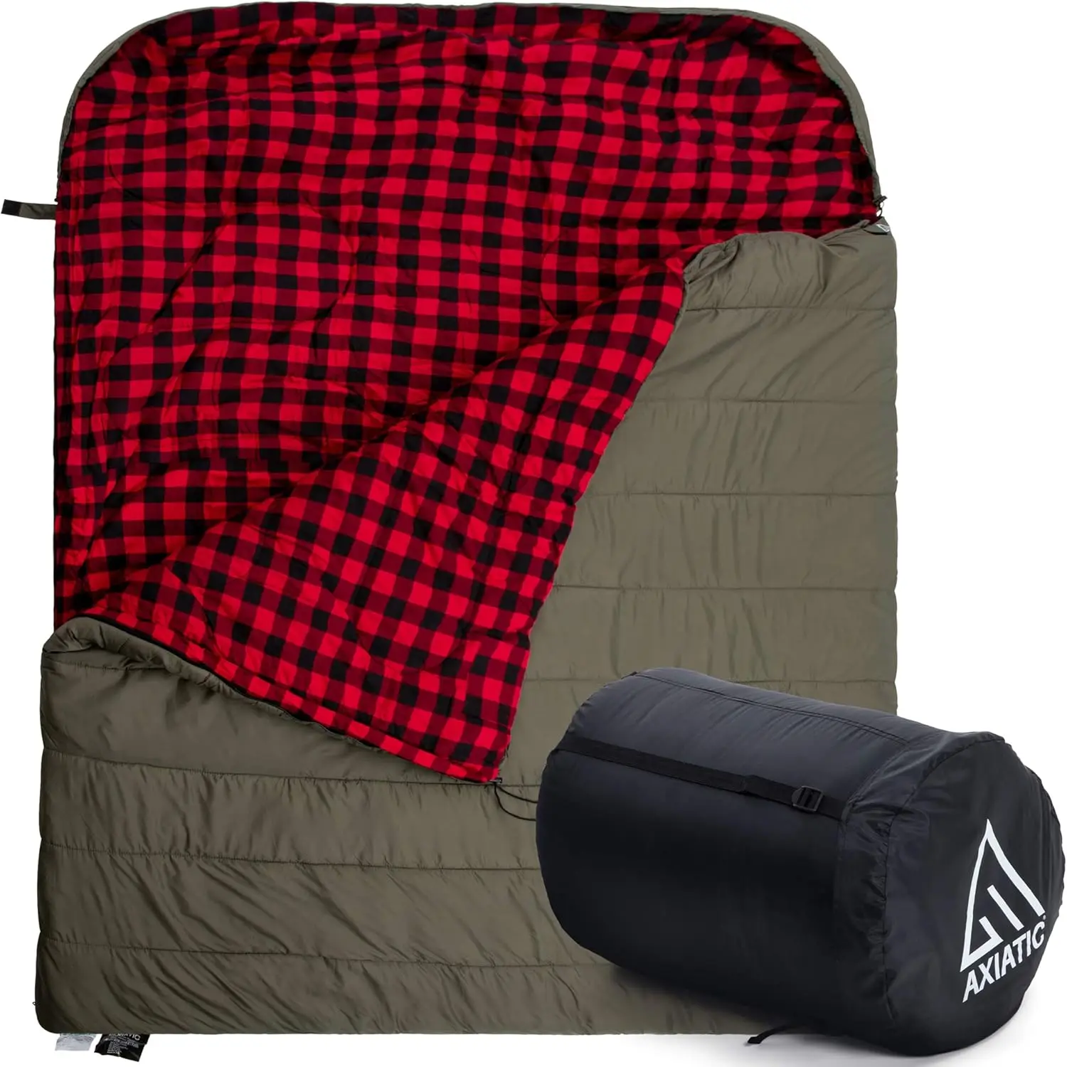 

King Size Oversize 2 Person Cold Weather Double Sleeping Bag