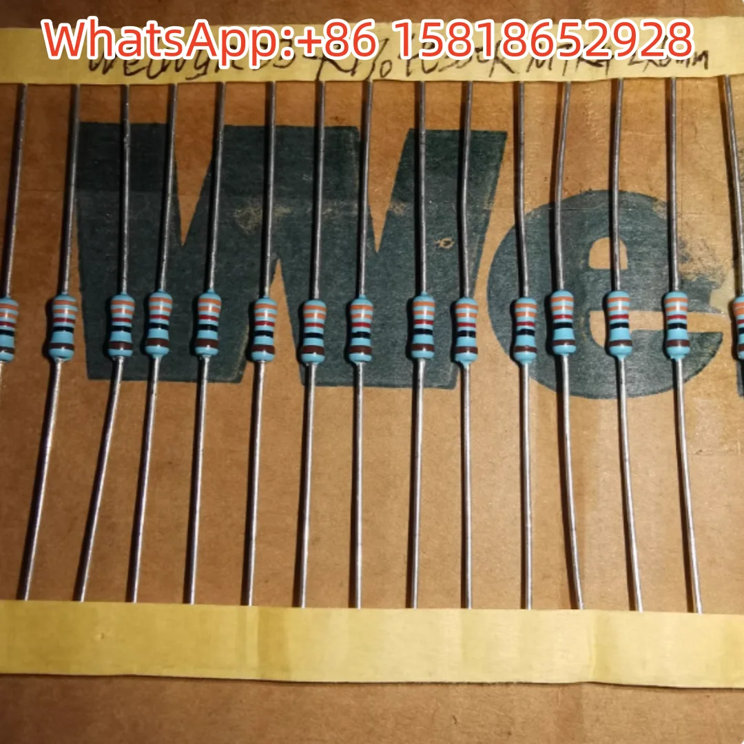 10pcs WELWYN 332R Generation 330R 1% MFR4 Coarse Copper Foot Metal Film Resistor 2X6MM