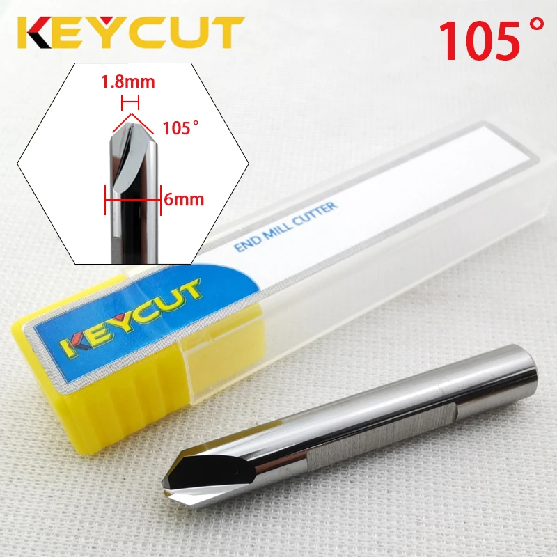 95° 105°  Carbide Dimple Cutter Drill Bit for Large bottom holes on Vertical Key Duplicating Machine Locksmith Tools