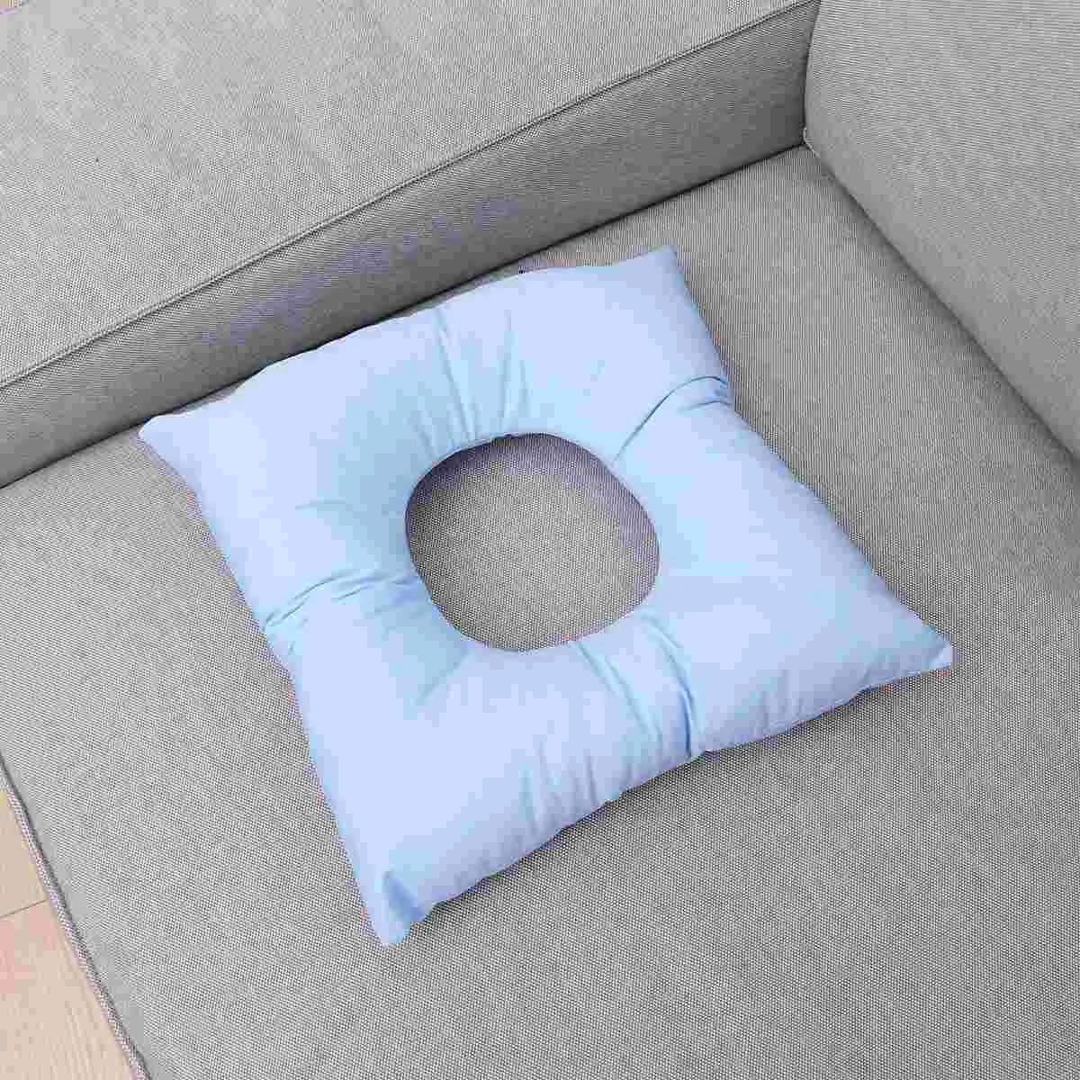 Blue Square Face Massage Pillow Face SPA Beauty Cushion Massage Parlors Headrest Pad face pillow pillow for face
