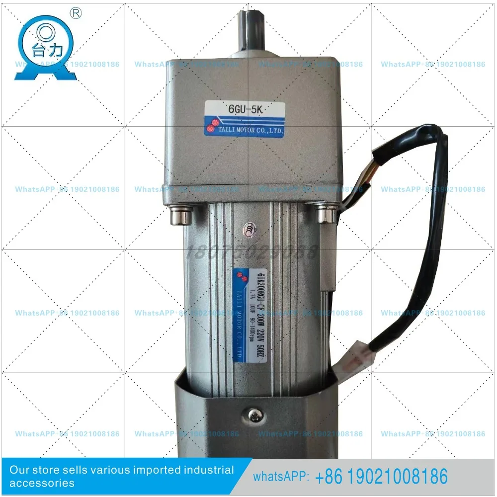 TAILI Taiwan Force 200W Speed Control Motor Motor 6IK200RGU-CF/6GU5K Gearbox Transmission