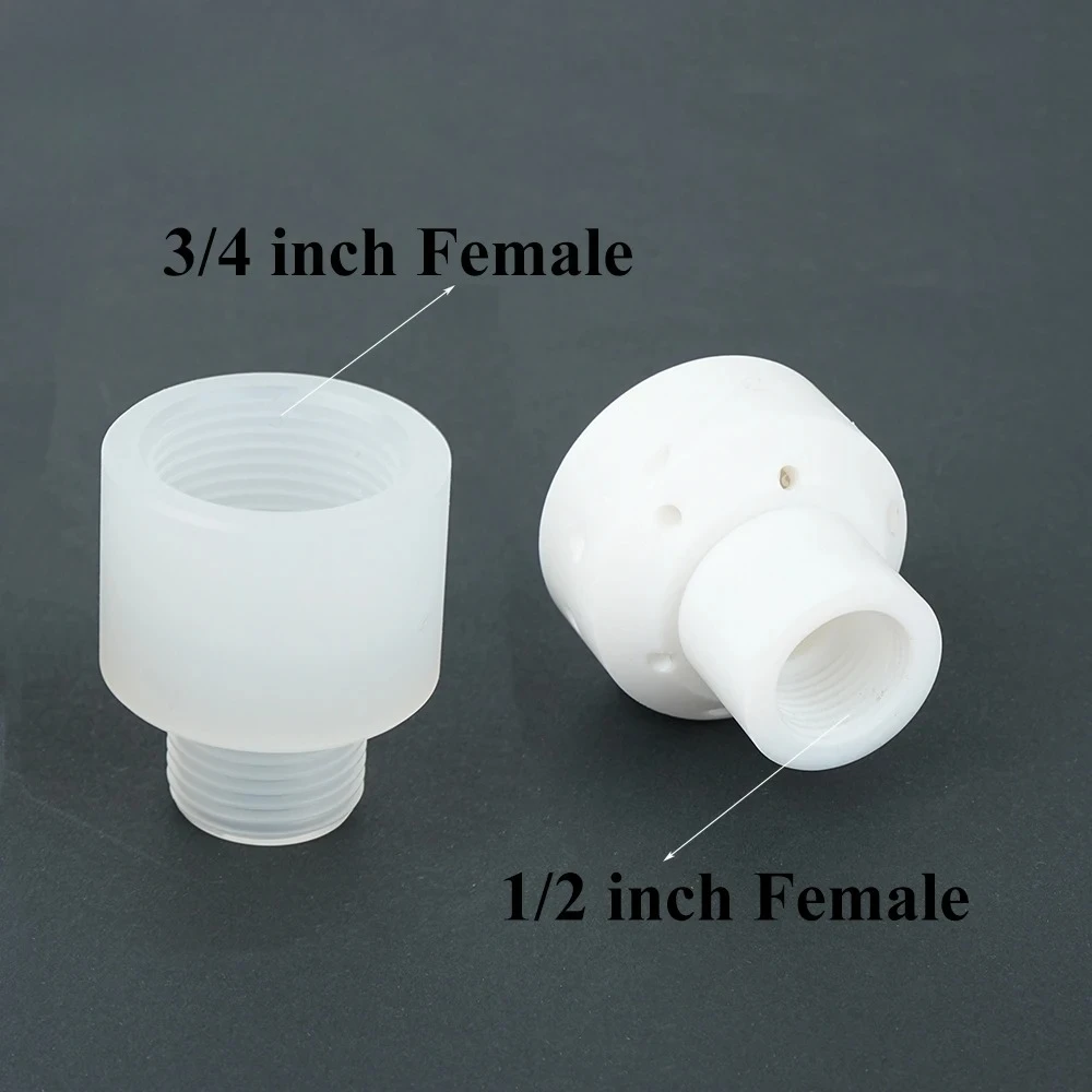 180 Degree Automatic Rotating Cleaning Nozzle PTFE Spray CIP Ball Washing Jet Convert 1/2