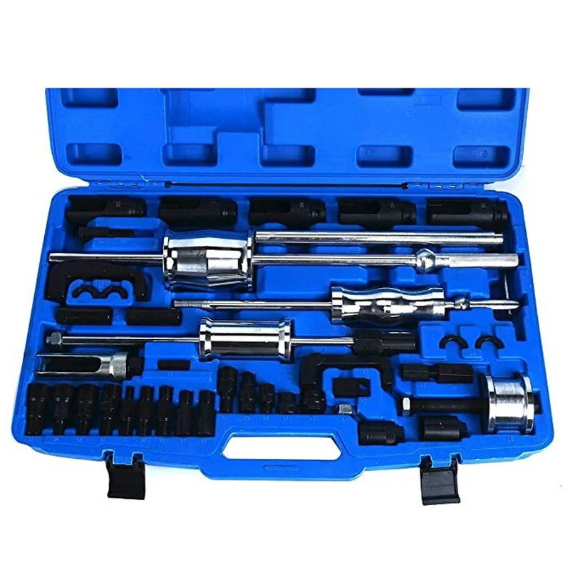 40pc Diesel Injector Slide Hammer Puller Remover Master Extractor Tool Set