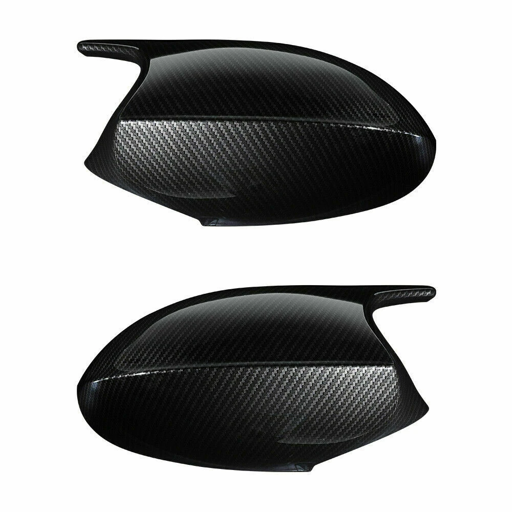 For BMW E90 E93 PRE-LCI Carbon Fiber M3 Style Side Mirror Cover Cap Replacement