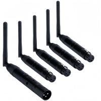 DMX512 Wireless Receivers Transmitter Stage Lighting Control for LED Stage Disco Party Bar Lighting DJ Wireless DMX Controller