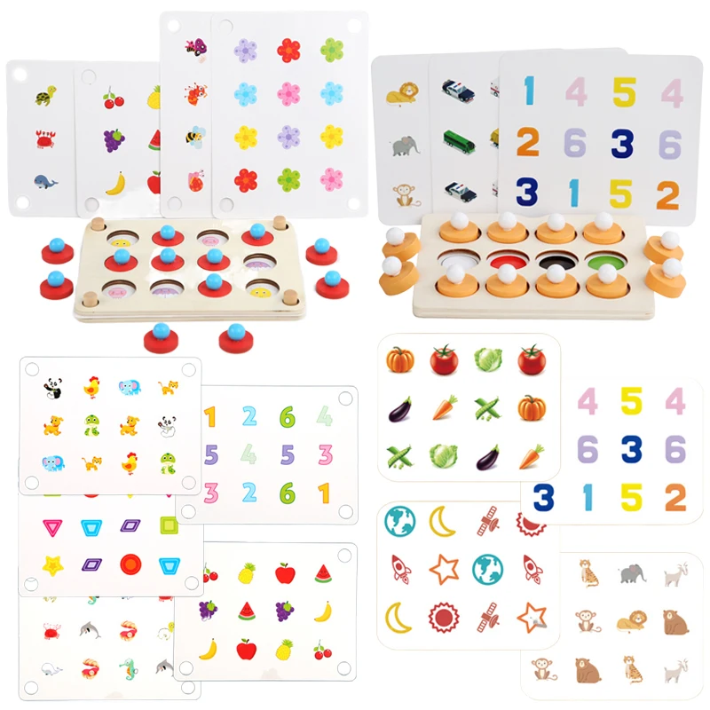 

Детские шахматы на память, деревянные настольные игры, головоломка Монтессори, игрушки для раннего образования, взаимодействие родителей и детей, обучение мышлению TMZ