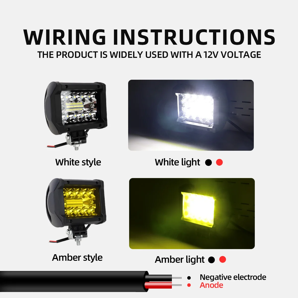 12V 60W LED Bar Offroad Spot Flood Combo LED Light Bar Work Light For Truck Car SUV ATV UTV 4WD LED Headlights 12V 60W LED Bar O