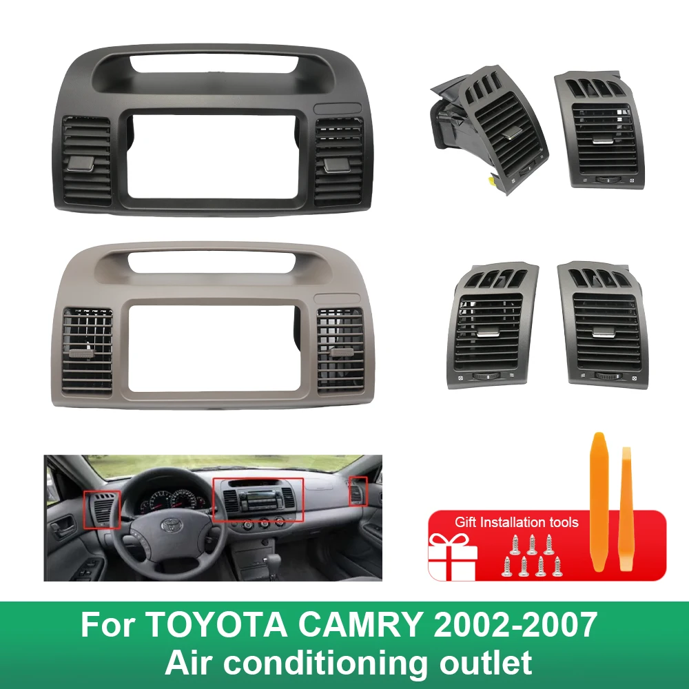 

Air Conditioning Outlet for TOYOTA CAMRY 2002-2007 Grille Vents Panel Grille Cover Rear Seat Anti Dust Outlet Cover Accessory