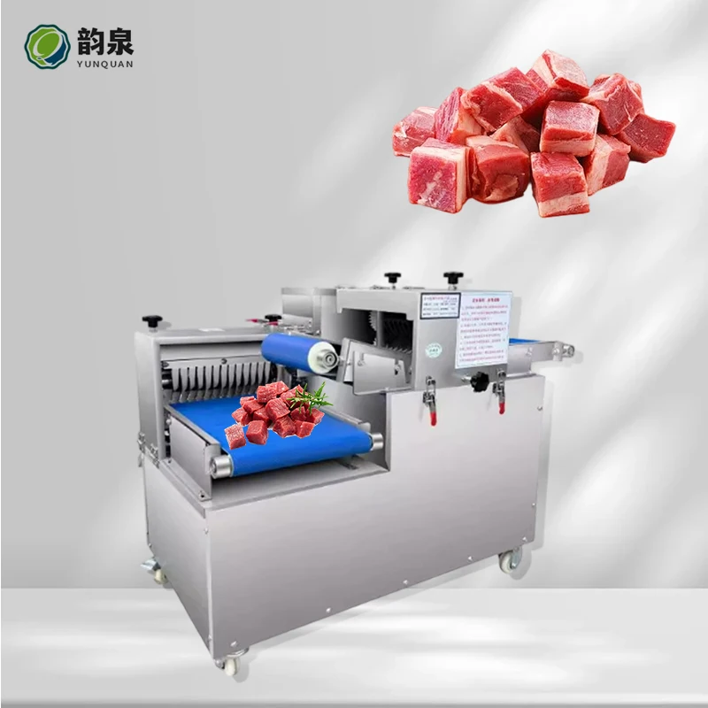 

Fresh Frozen Meat Cutter Machine Chicken Breast and Cheese Cube Cutting Dicer for Meat Processing