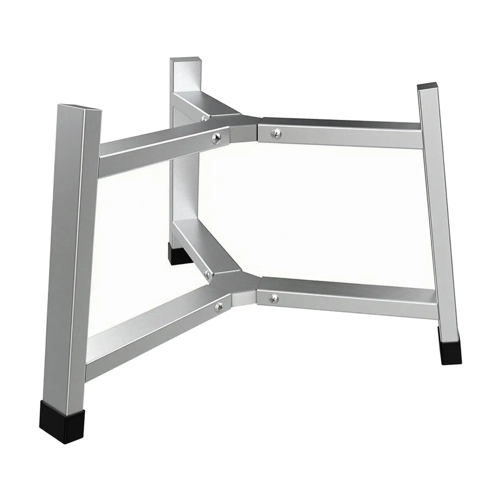 Portable Stainless Stainless & Fire Hearth Stand Stable Triangular Three-Leg Fire Fire Basin Support Assembly for Cookouts,