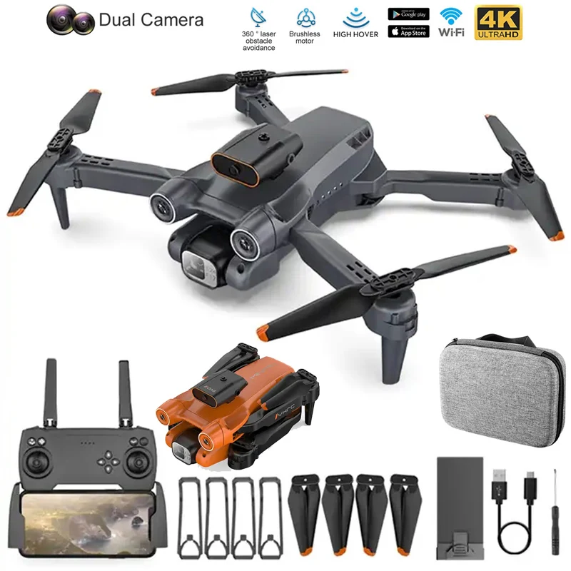 

LBLMRC P8 RC Drone 4K RC Quadcopter With Dual HD Camera 5G FPV Aerial Photography Brushless Motor Dron Toys