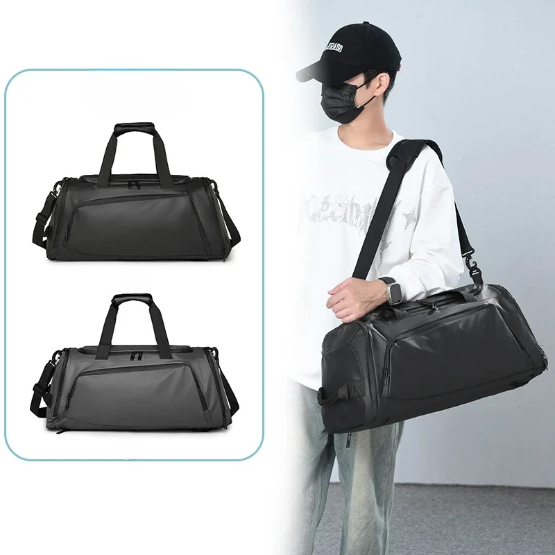 Gym Bag Travel Bag Wet and Dry Separation Bags Water-repellent Hand Luggage Bag Multi-functional Men's Travel Bags