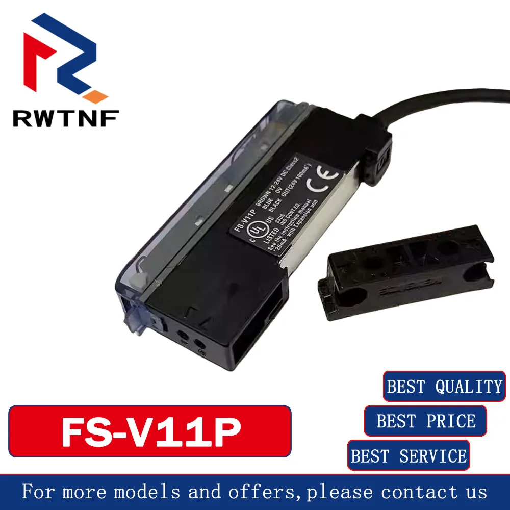 Brand New Genuine FS-V11P KEYENCE Digital fiber amplifier PNP sensor, in stock