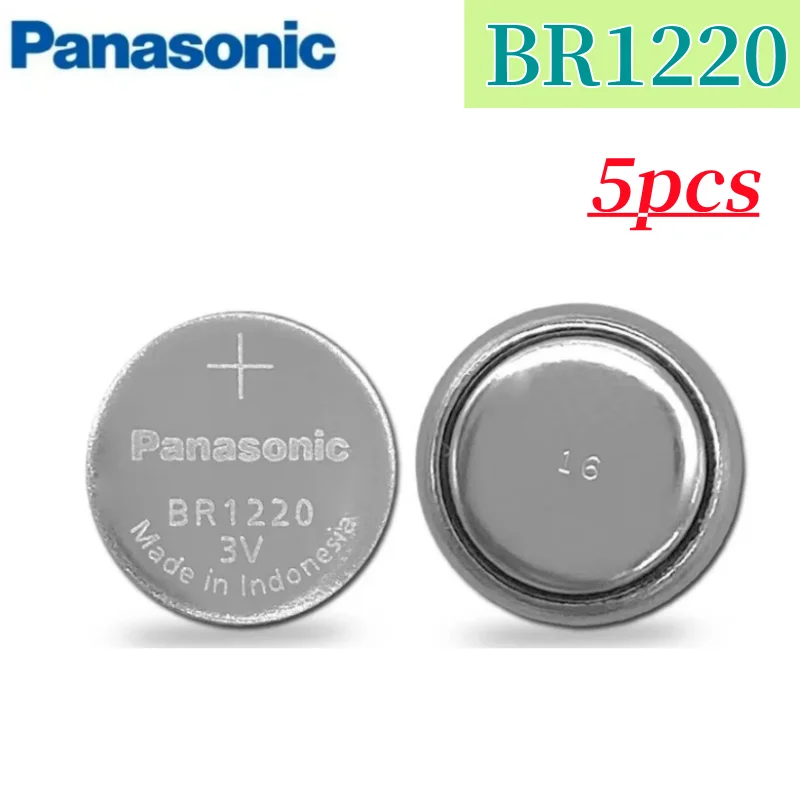 5pcs Original Panasonic CR1025 CR1216 CR2032A BR1220 BR1632 BR2032  Button Coin Cell Batteries