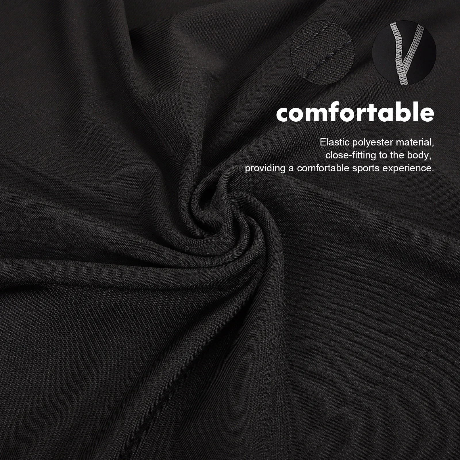 

Men Sports Long Sleeve Quick Dry Breathable Fitness Compression Shirt Elastic Workout Clothes Running Gym Training Cycling