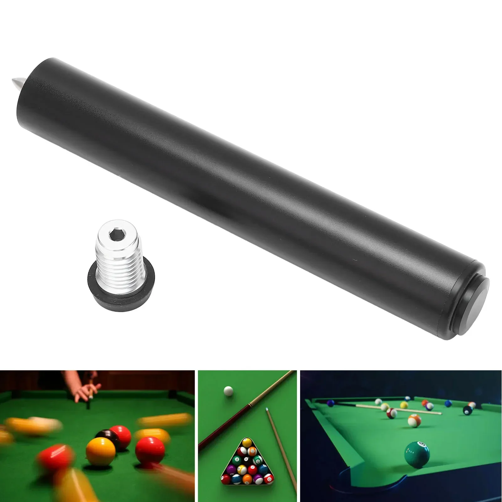 

8-дюймовый удлинитель для бильярдного кия, 9 шаров, удлинитель для бильярдного кия, аксессуары для бильярда, алюминий