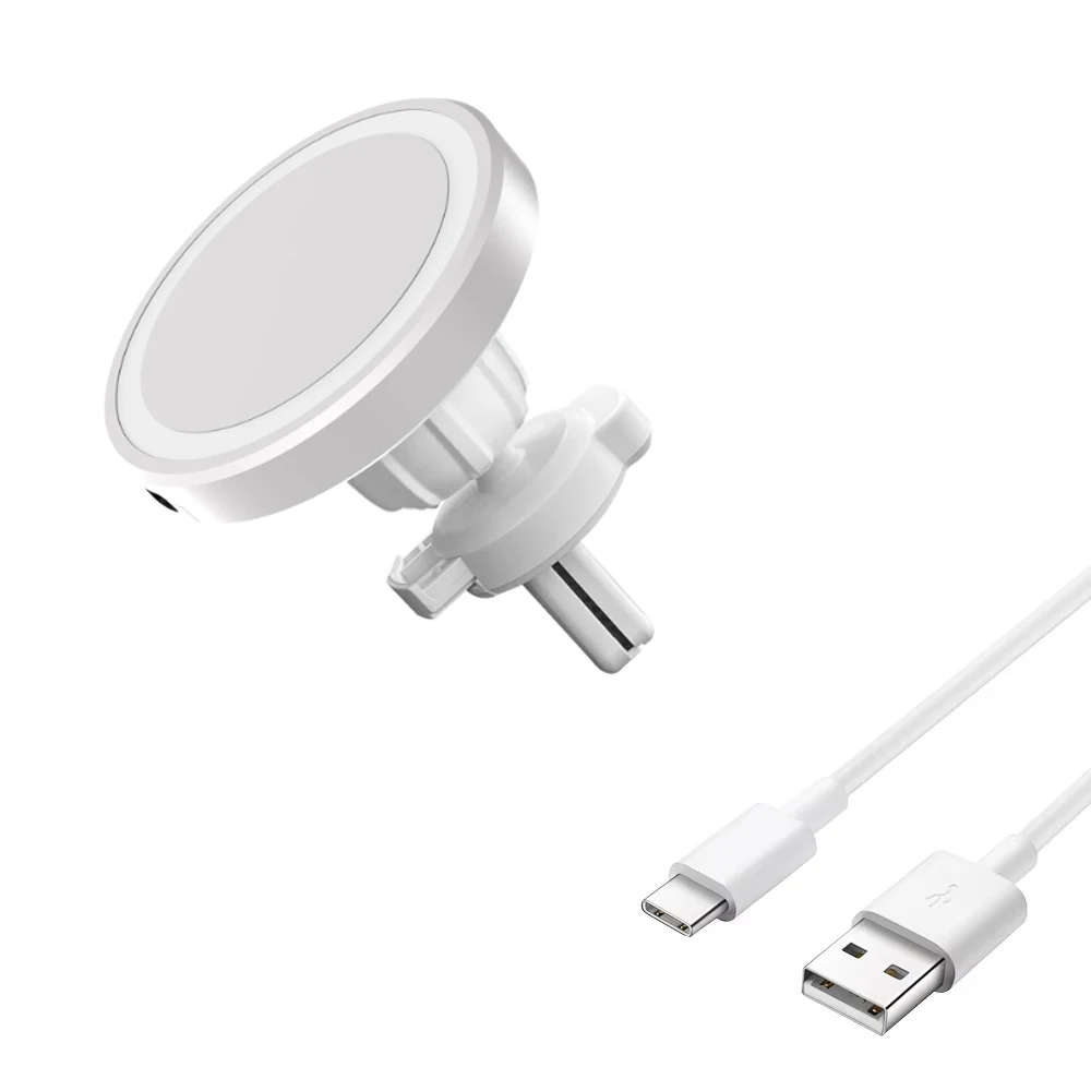 Auto Magnetische Air Vent Telefon Halter Drahtlose Ladegerät Stehen Für Magsafe iPhone 16 15 14 13 12 Pro Max Zelle schnelle Ladestation