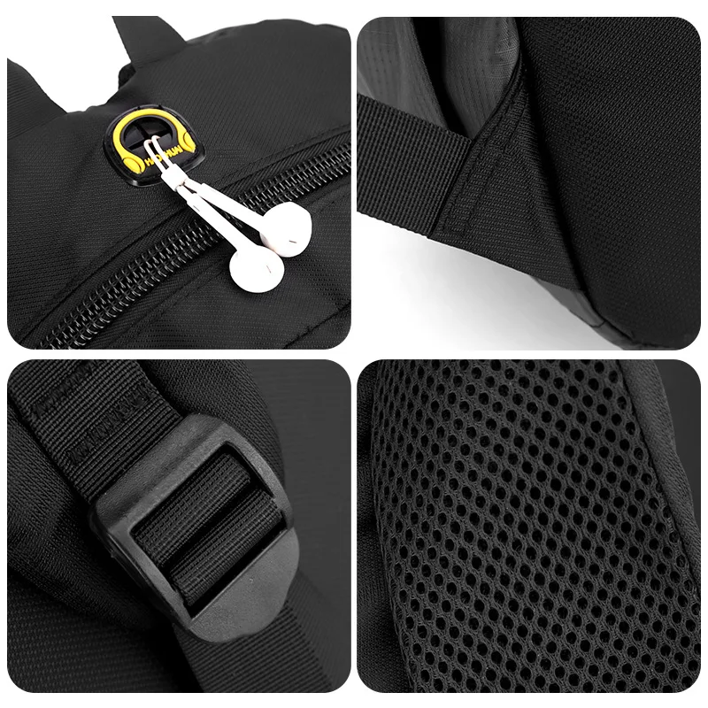 45x30x16 سنتيمتر حقيبة لابتوب جديد الرجال على ظهره في الهواء الطلق الترفيه حقيبة سفر خفيفة الوزن وعصرية وعصرية الرجال على ظهره