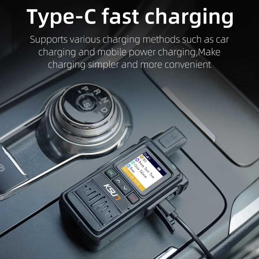 KSUN CT19 جهاز اتصال لاسلكي 5000 ميل 1000 كجم نطاق منصات مجانية رسوم جهاز اتصال لاسلكي ptt عالمي مع بطاقة sim