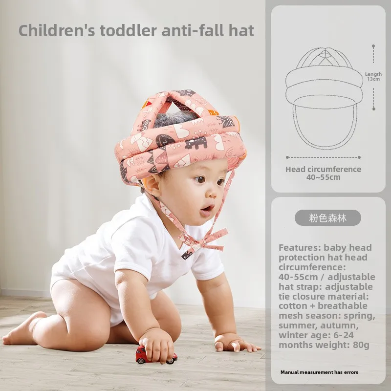 Baby Headgear Anti-drop Artifact Head Protection Pillow Summer Anti-collision Head Learning To Walk  Four Seasons Toddler Hat